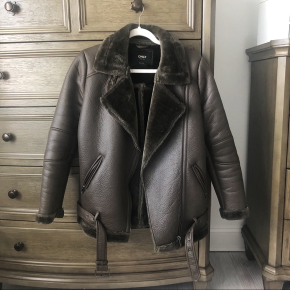 Only Jackets & Blazers - Only Shearling Coat from ASOS